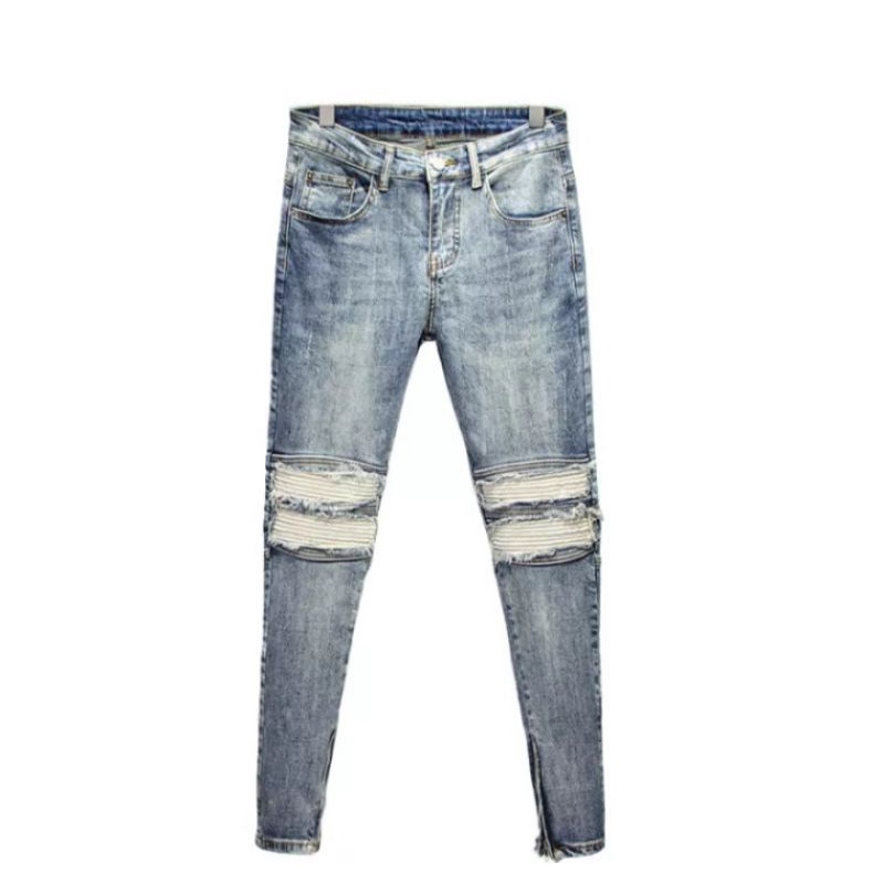 Quần jean nam MIKENCO Distressed