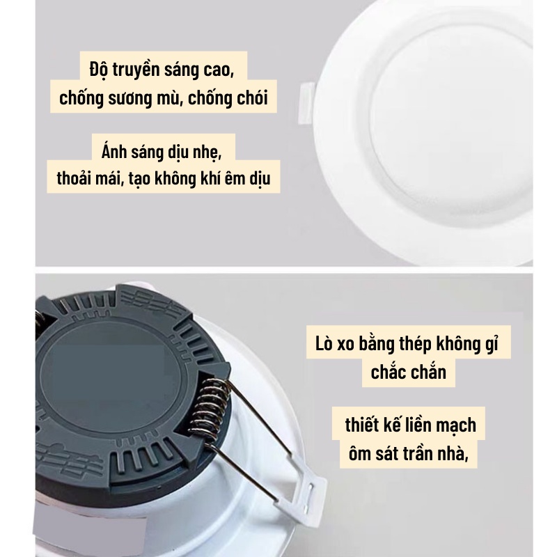 Đèn Led Âm Trần Đèn Ốp Trần Siêu Sáng Thiết Kế Làm Nổi Bật Ngôi Nhà Của Bạn Denled.akio