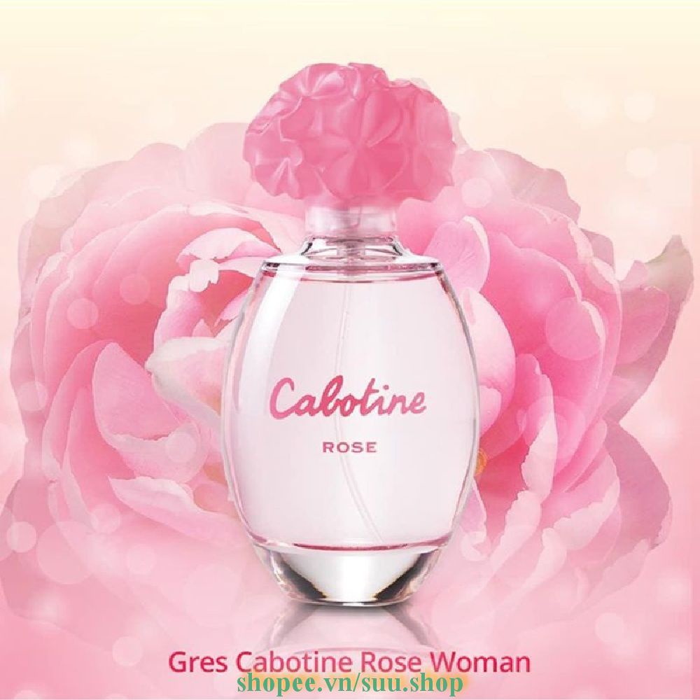 Nước Hoa Nữ 100Ml Gres Cabotine Rose chính hãng
