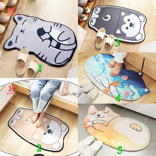 [FREESHIP] Thảm lông ngồi bệt, thảm trải sàn, thảm bếp, thảm phòng khách, thảm lông, thảm chùi chân, thảm lót sàn nhà