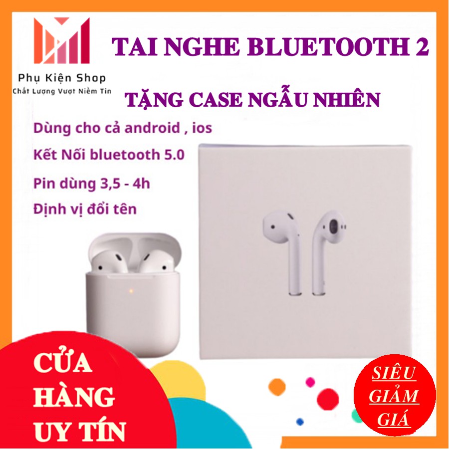 🔥 SIÊU GIẢM GIÁ 🔥 Mua 1 Tặng 1 - Tai Nghe Iphone Không Dây Cao Cấp - Tặng Case Ngẫu Nhiên - Lỗi 1 Đổi 1 | BigBuy360 - bigbuy360.vn