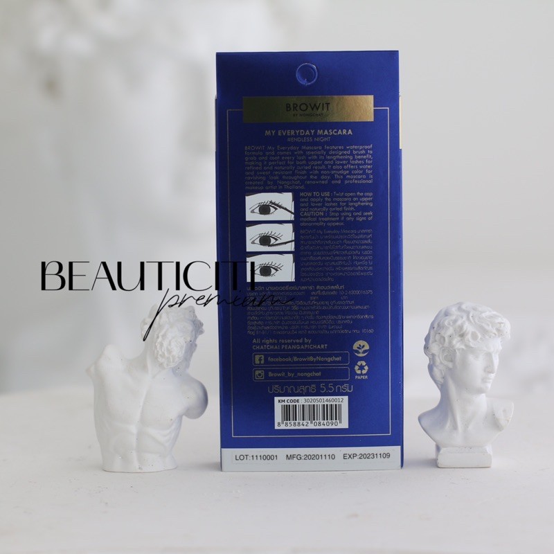 MASCARA MY EVERYDAY BROWIT BY NONGCHAT CHÍNH HÃNG THAILAND | BigBuy360 - bigbuy360.vn