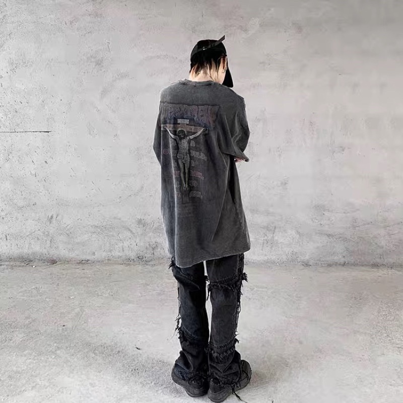 Áo phông wash dáng rộng JOC Brokeboiz chính hãng Made Extreme