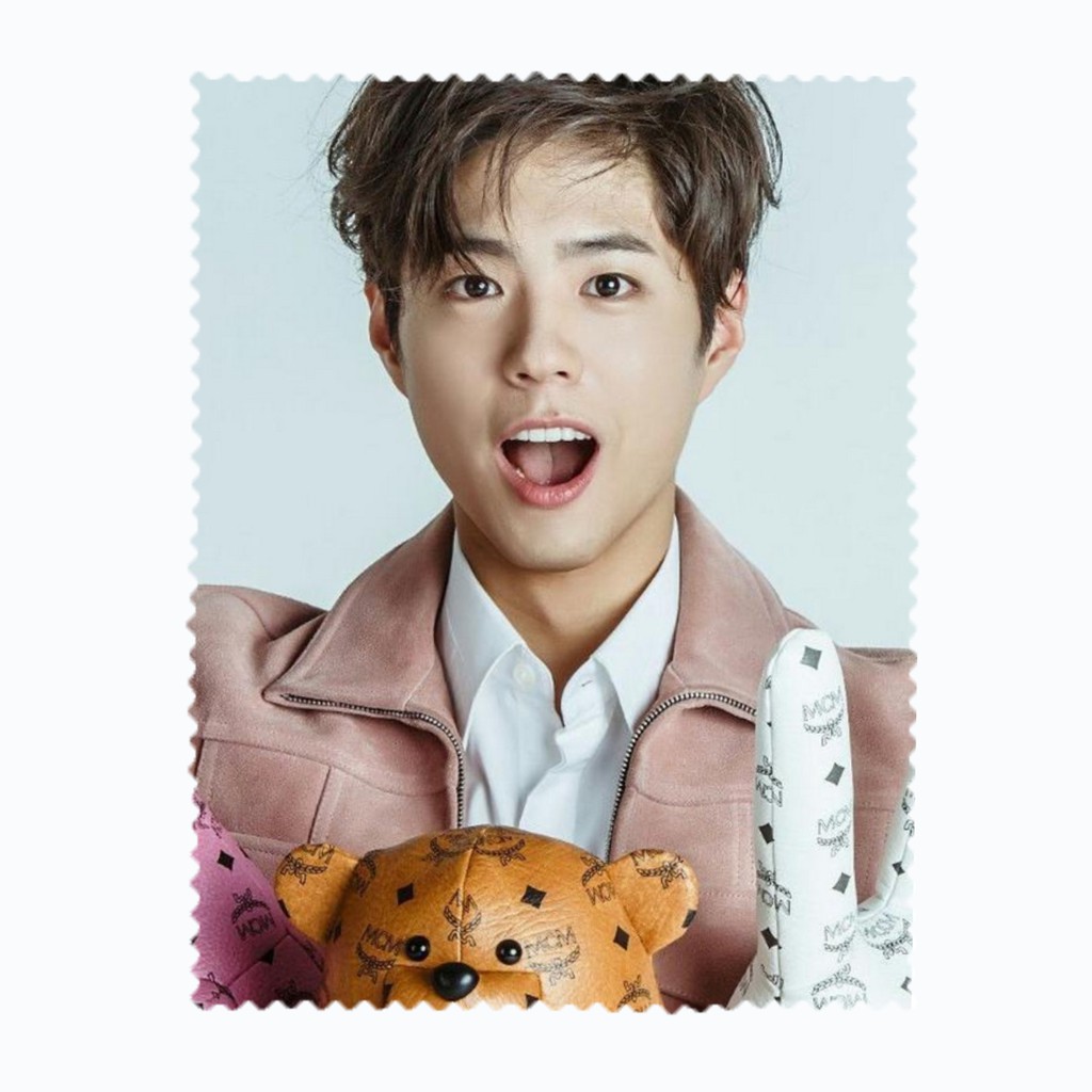 Kính Vệ Sinh Ống Kính Vải Microfiber Nghệ Sĩ Hàn Quốc Park Bo Gum