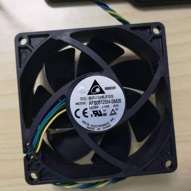 Quạt Delta, foxcom 12v 0.6A , vuông 9cm dày 2cm chuyên dùng cho Vga và Pc