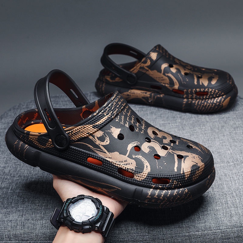 Dép Sandal Đế Dày Chống Trượt Thời Trang Mùa Hè 2022 Mới Cho Nam