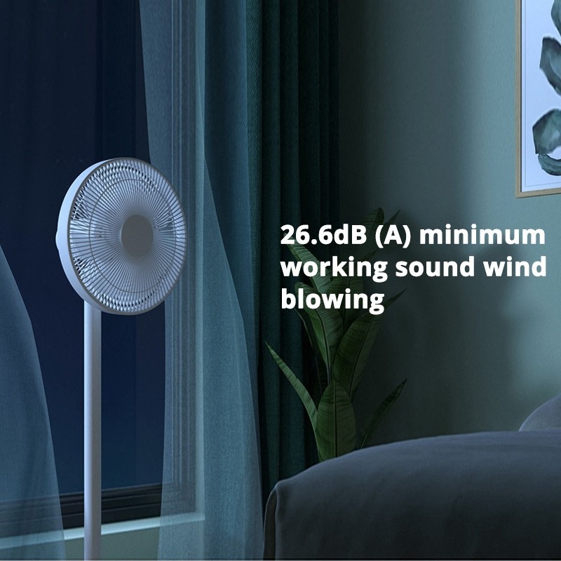 Quạt cây thông minh XIAOMI Mijia Standing Fan 1X DC không ​chổi than khả năng làm mát diện tích rộng Bảo hành 12 tháng