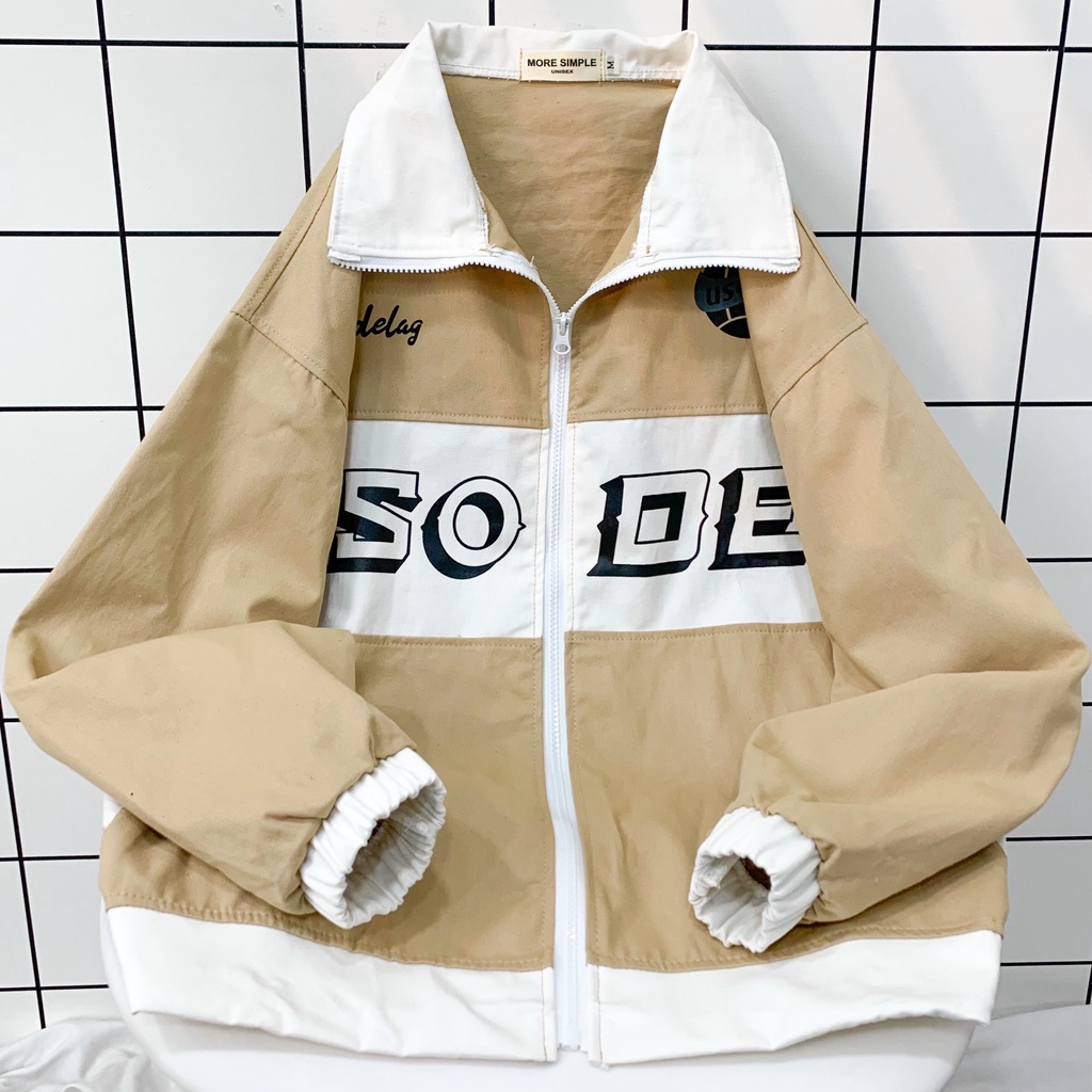 Áo Khoác Kaki Jacket DELI Form Rộng Oversize Phong Cách Ulzzang Unisex - Yowol SG
