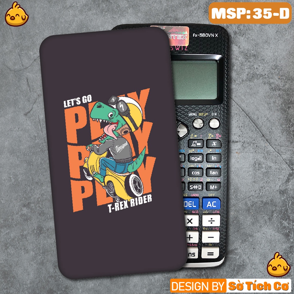 Miếng decal dán máy tính fx-570, fx-580, fx-880, Casio, Vinacal,... Cute Funny 2 MSP: 35