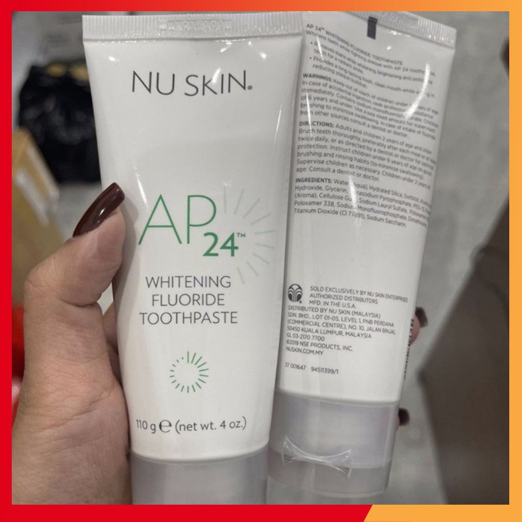 (KEM TIẾNG ANH) Kem đánh răng AP24 của Nuskin