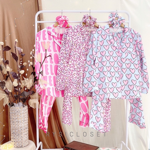 Pijama - đồ ngủ lụa tơ tằm cao cấp