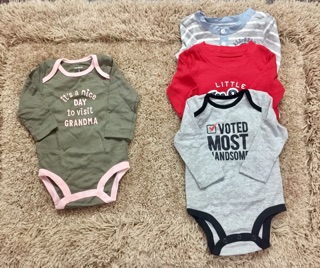 Set 4 carter xuất dư size 3M