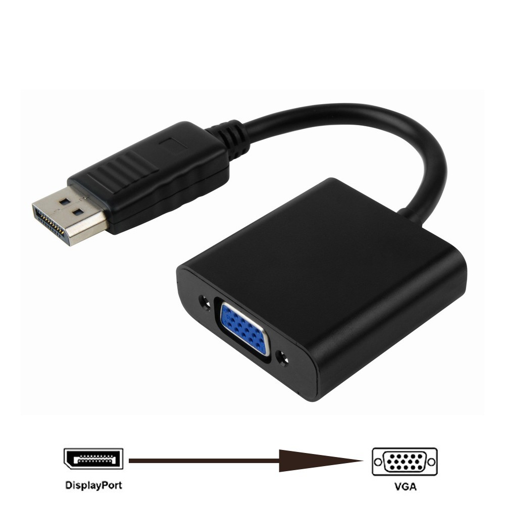 [Loại 1] Cáp chuyển đổi Displayport to VGA cao cấp