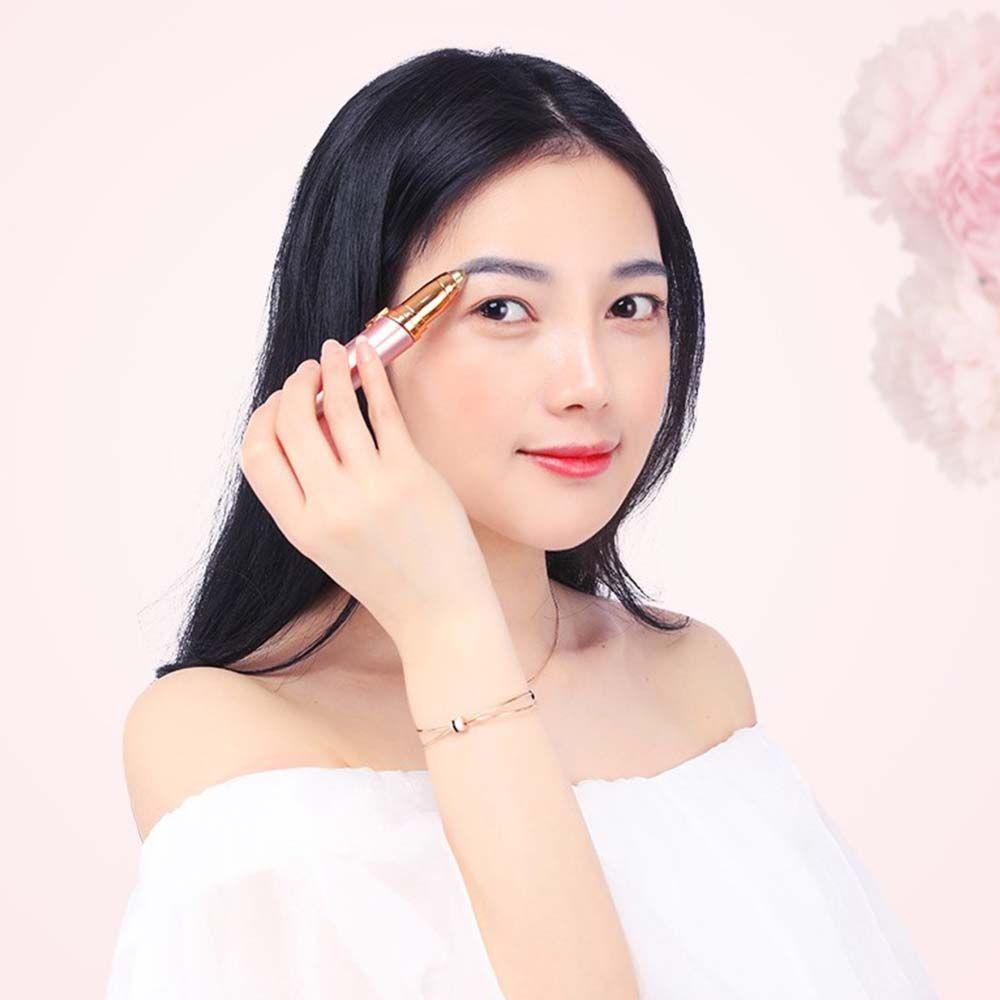 OCEANMAP Máy Tỉa Lông Mày Mini Chuyên Nghiệp Có Thể Sạc Lại Bằng Cổng Usb