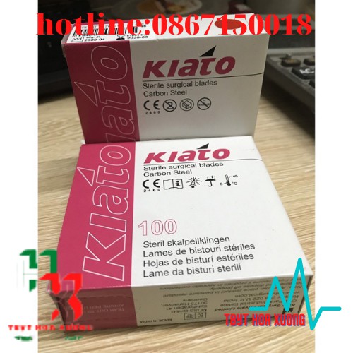 Lưỡi dao mổ kiato số 11 dùng cán dao số 3 và số 7