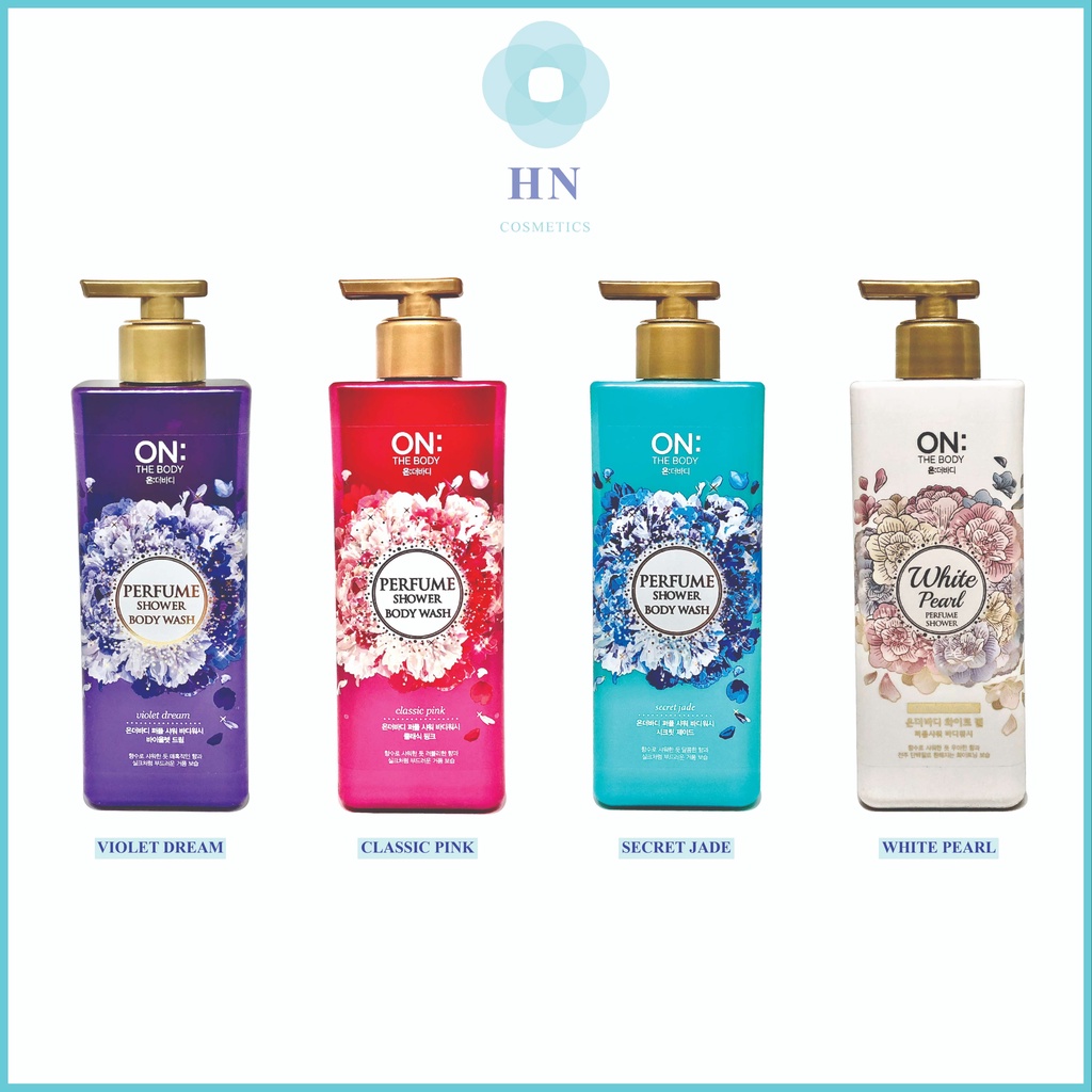 Sữa tắm nước hoa On The Body Perfume 500g