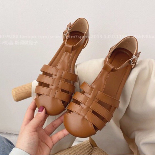 Sandal Rọ Hàn Quốc Vintage ( Có ảnh thật )