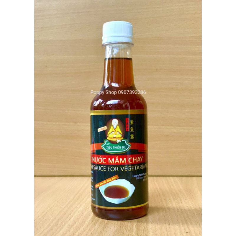 Nước Mắm Chay Tiểu Thiền Sư Hương Vị Mắm Nhĩ Cá Cơm Từ Đậu Nành Chai 300 Ml Ship Hỏa Tốc