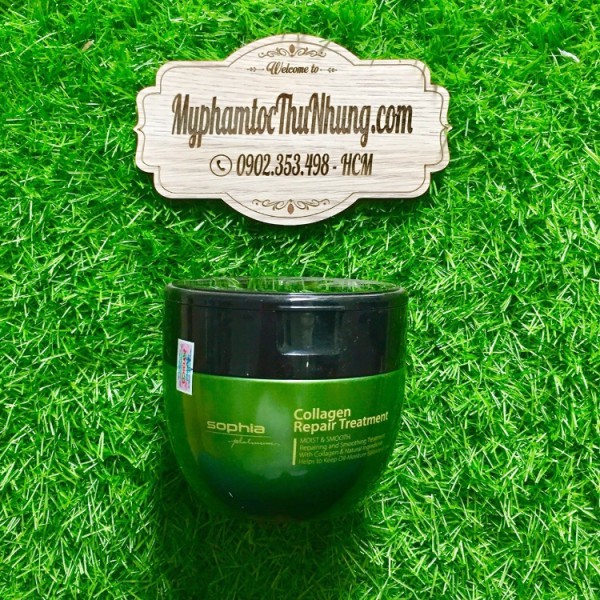HẤP DẦU COLLAGEN REPAIR SOPHIA PLATINUM SIÊU MƯỢT 500ML