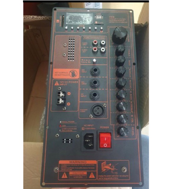 Mạch loa kéo 150w đơn bass 40