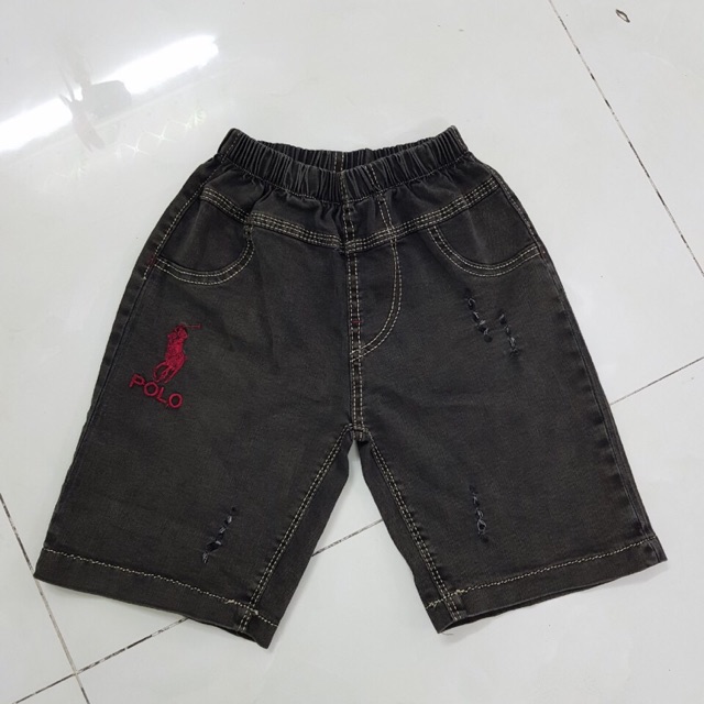 Jeans lửng cho bé trai 15-27kg