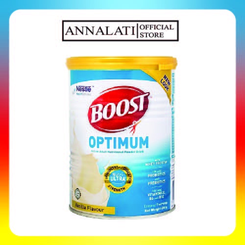 Sữa Nestlé Boost Optimum lon 400g - Phục hồi và thúc đẩy dinh dưỡng