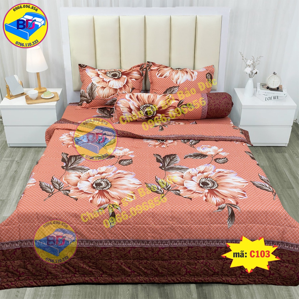 [XẢ RẺ VÔ ĐỊCH]Ga giường cotton poly, bo chun miễn phí 1m2/1m4/1m6/1m8