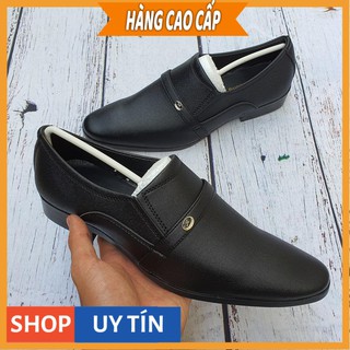 Giày Tây Nam Da Cát Nhám Sang Trọng Quý Tộc