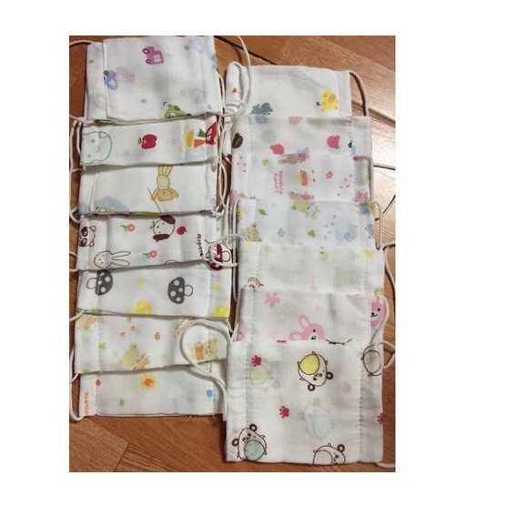 Sét 2 khẩu trang xô xuất nhật cao cấp cho bé | BigBuy360 - bigbuy360.vn