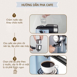Máy pha cà phê Espresso Bear A02N1