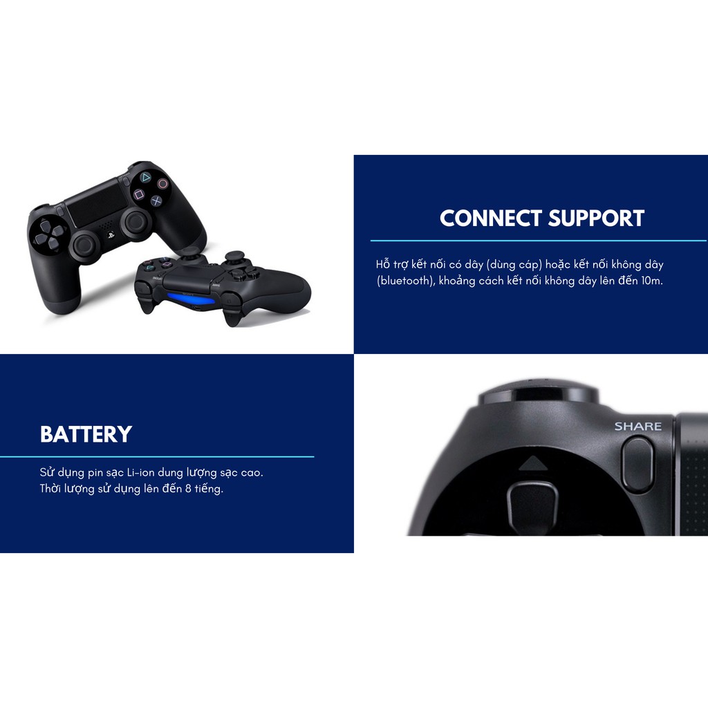 Tay cầm PS4 Dualshock4 PRO wireless controller