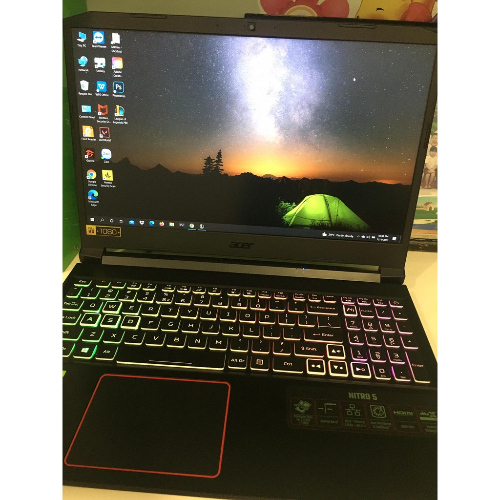 Laptop gaming Acer Nitro 5 AN515 56 51N4