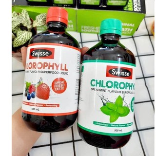 Nước diệp lục Swisse 500ml - Úc [ ĐỦ VỊ]