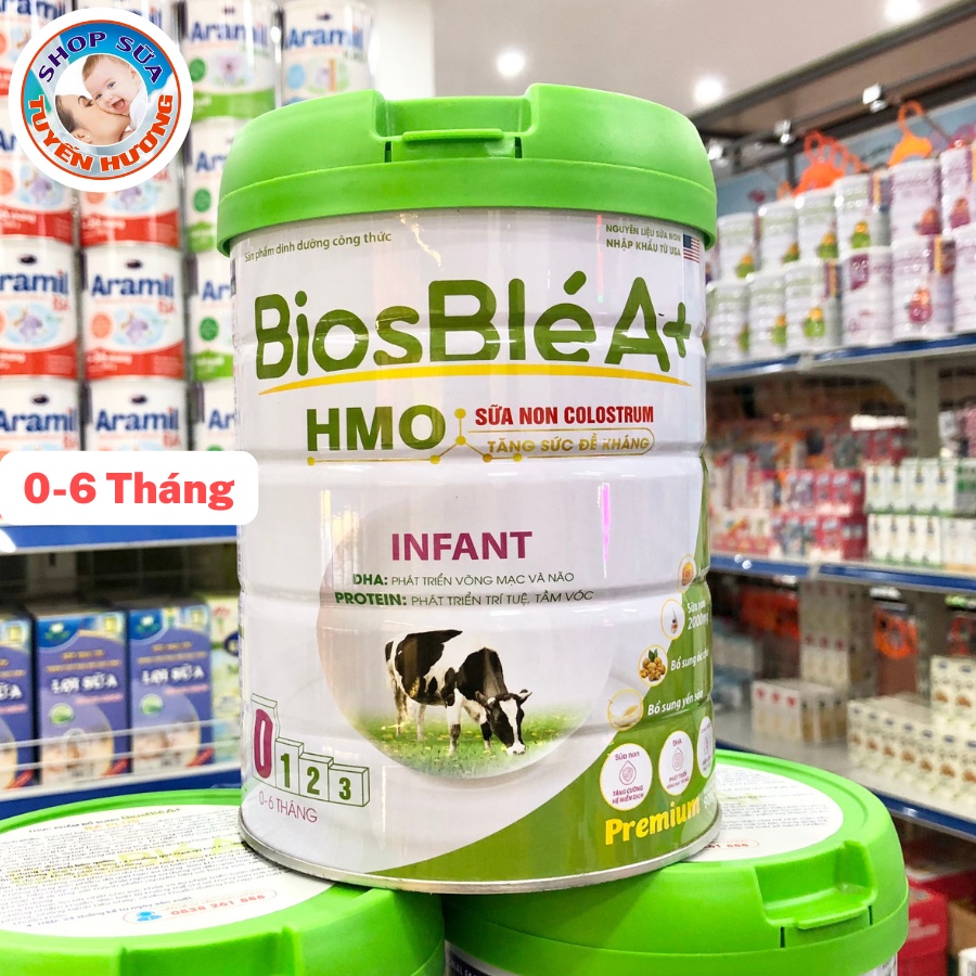 Sữa BiosBle A+ HMO số 0,1,2 900G, 400G - BioBle