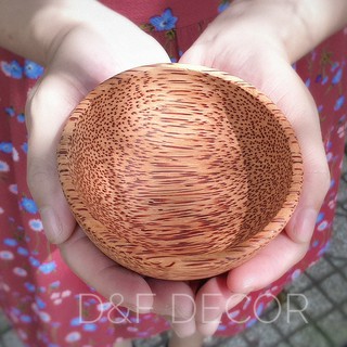 Chén Gỗ Dừa, đường kính 9cm, Thân Thiện Môi Trường