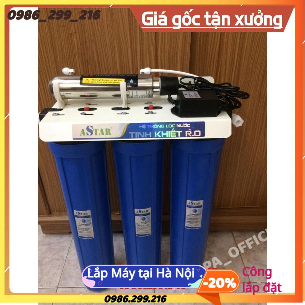 Bộ Lọc Tổng Sinh Hoạt Loại 20" Có UV ♥️ Bộ Lọc Nước Sinh Hoạt Đầu Nguồn ( Đã Có Đủ Lõi Lọc 123)