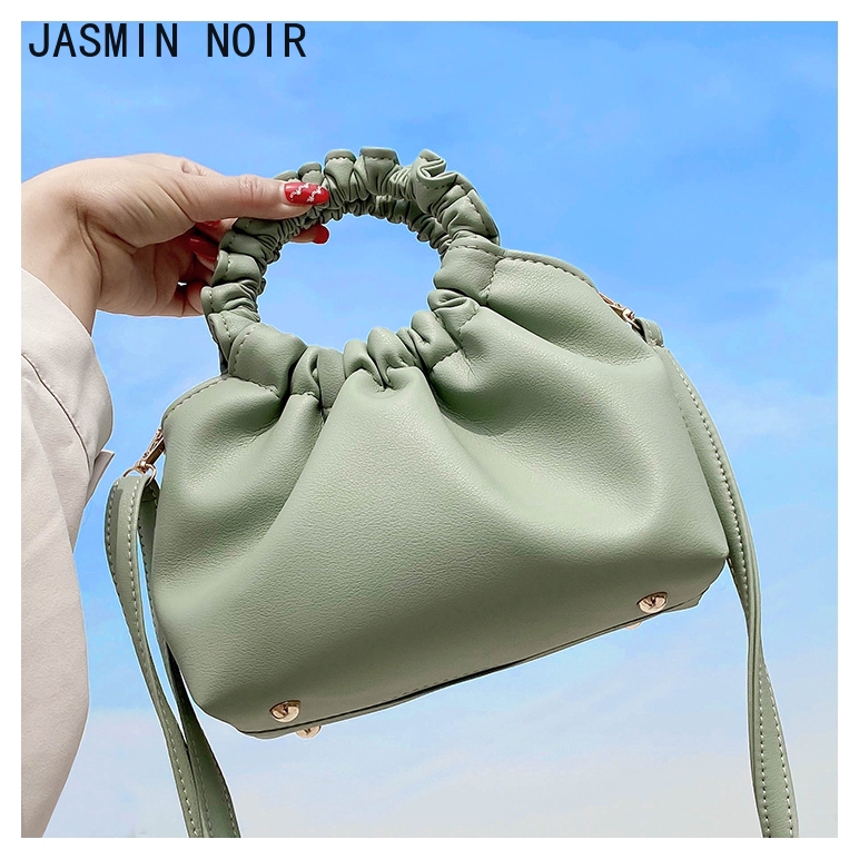 Túi Xách JASMIN NOIR Da Pu Mềm Quai Hình Đám Mây Màu Sắc Retro Cho Nữ | BigBuy360 - bigbuy360.vn