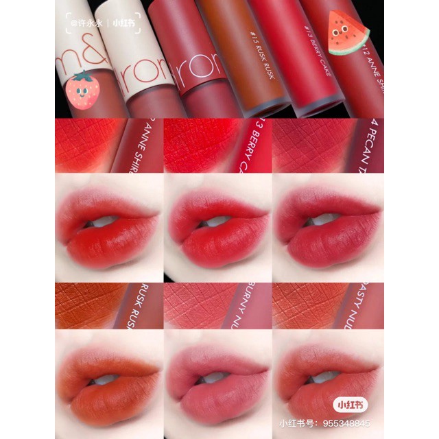 [Beman123]  [ CÓ MÀU MỚI ] SON ROMAND ZERO VELVET TINT | BigBuy360 - bigbuy360.vn