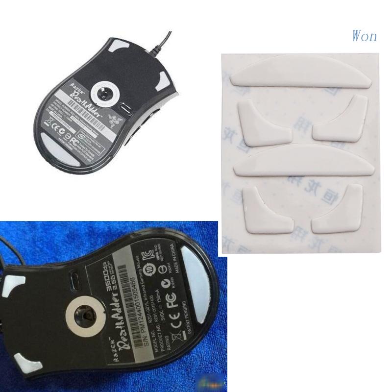 Chân Chuột Thay Thế Cho Razer- DeathAdder White Glides Phiên Bản Thay Thế 2Set