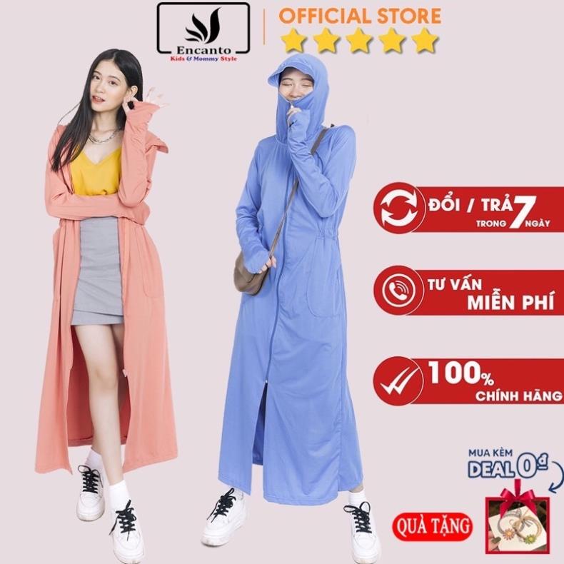 Áo chống nắng thông hơi kim cương dáng dài 2022