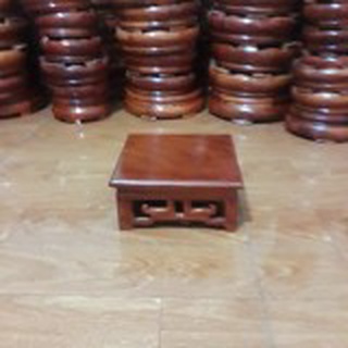 đôn gỗ vuông đặt đồ thờ,nhất cấp gỗ hương