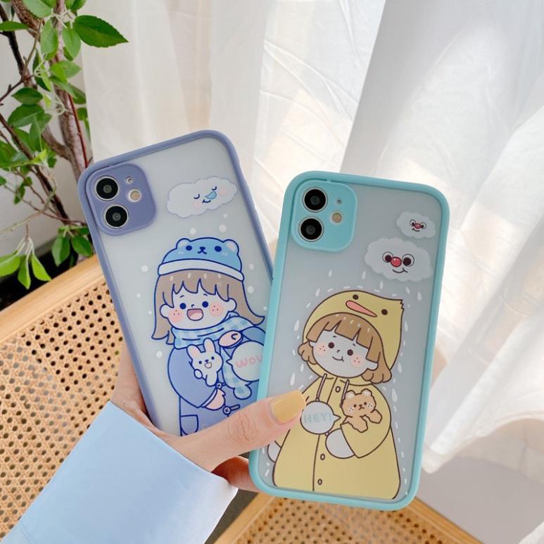 Ốp lưng iphone Cô bé mùa đông bảo vệ camera 6/6splus/7/8/7plus/8plus/x/xs/xs max/11/11promax DT05 - Dino case