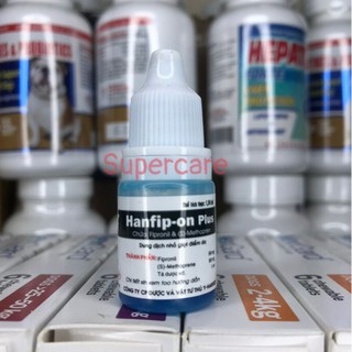 Hanfip-on Plus 1,34ml - Nhỏ Gáy Bọ Chét Ve Chấy Rận Cái Ghẻ Dành Cho Chó 10-20Kg