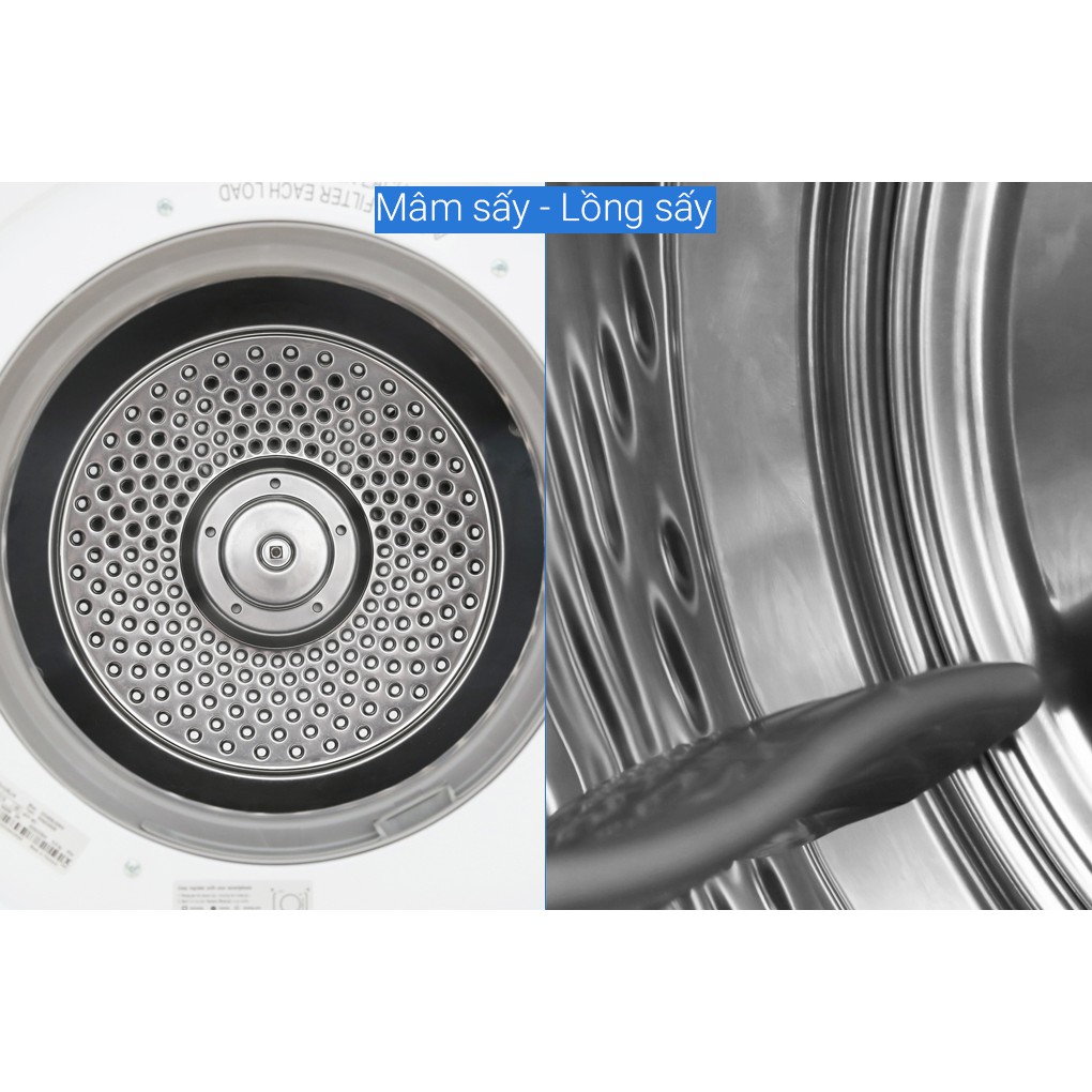 Máy sấy 8kg Electrolux EDV805JQWA