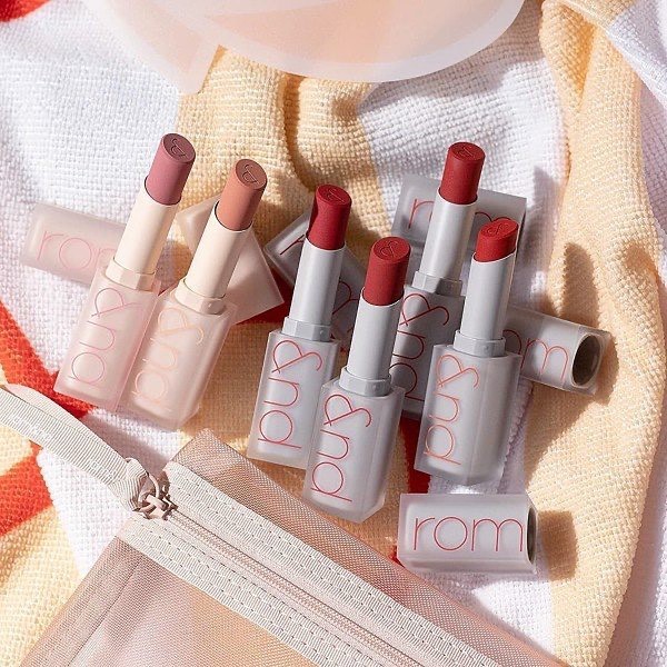 Son thỏi lì, siêu nhẹ môi và siêu xinh Romand Zero Matte Lipstick 3.0g - NiNiShop