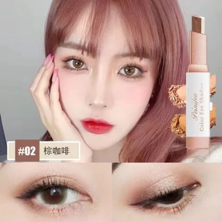 (Hàng Mới Về) Phấn Mắt Dạng Thỏi Hai Màu Sắc Gradient Tiện Dụng