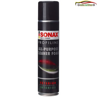 Chai xịt bọt làm sạch vệ sinh nội thất xe hơi đa năng Sonax All-Purpose cleaner foam 400ml