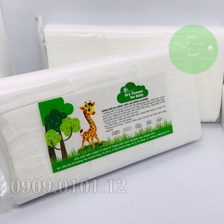 Khăn khô đa năng Oganic+, khăn lau khô hàng xuất nhật bịch 300gr