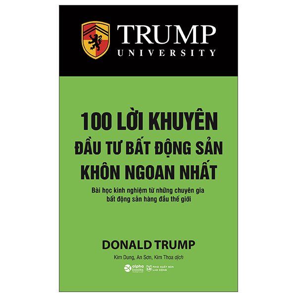 Sách - 100 Lời Khuyên Đầu Tư Bất Động Sản Khôn Ngoan Nhất - 8935251418446