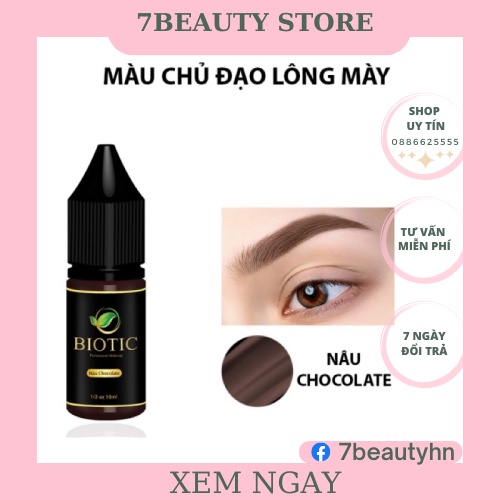 Mực Biotic Phun Xăm Thẩm Mỹ Dành Cho Chân Mày